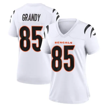 Women's Nike Cincinnati Bengals Cam Grandy White Jersey - Game