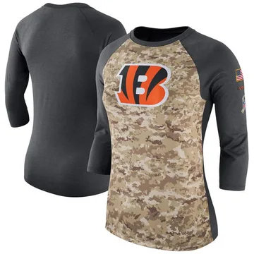 売れ筋商品|||ナイキ カットソー トップス レディース Women's Brown Cincinnati Bengals 2023 Salute to Service Legend Performance T-shirt Brown Women's Nike Brown Cincinnati Bengals Salute To Service