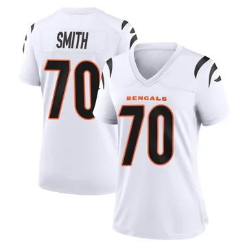 Women's Nike Cincinnati Bengals D'Ante Smith White Jersey - Game