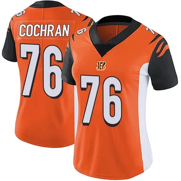 Women's Nike Cincinnati Bengals Devin Cochran Orange Vapor Untouchable Jersey - Limited