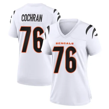 Women's Nike Cincinnati Bengals Devin Cochran White Jersey - Game