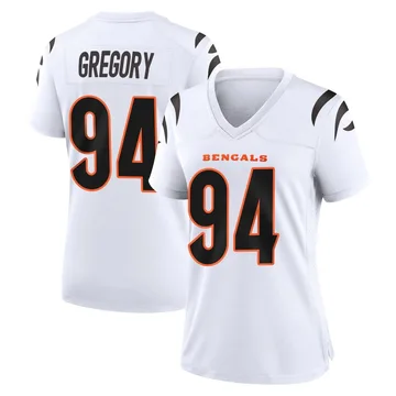 Women's Nike Cincinnati Bengals Eric Gregory White Jersey - Game