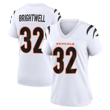 Women's Nike Cincinnati Bengals Gary Brightwell White Jersey - Game