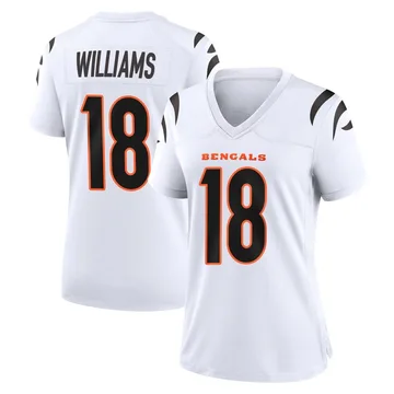 Women's Nike Cincinnati Bengals Isaiah Williams White Jersey - Game
