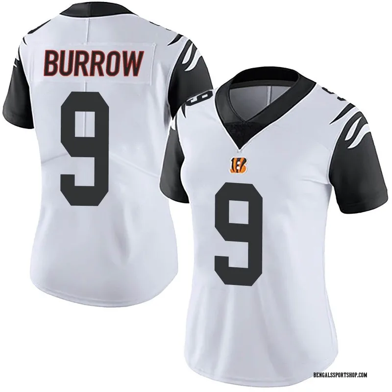 20201 WOMENS Cincinnati Bengals JOE BURROW V-Neck Football Jersey