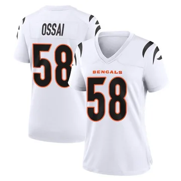 Women's Nike Cincinnati Bengals Joseph Ossai White Jersey - Game