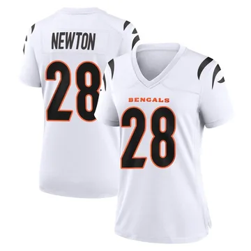 Women's Nike Cincinnati Bengals Josh Newton White Jersey - Game