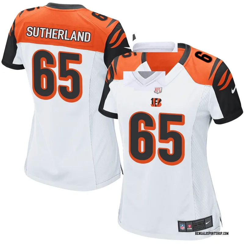 Women's Nike Cincinnati Bengals Keaton Sutherland White Jersey Game