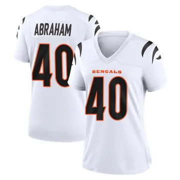 Women's Nike Cincinnati Bengals Micah Abraham White Jersey - Game