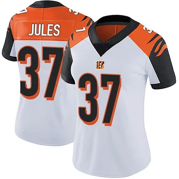 Women's Nike Cincinnati Bengals PJ Jules White Vapor Untouchable Jersey - Limited