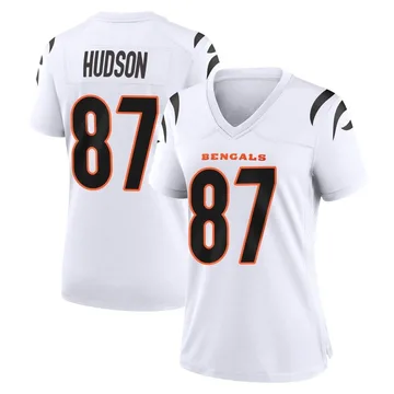 Women's Nike Cincinnati Bengals Tanner Hudson White Jersey - Game
