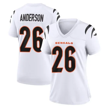 Women's Nike Cincinnati Bengals Tycen Anderson White Jersey - Game