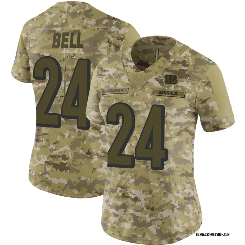 Nike New Orleans Saints No24 Vonn Bell Camo Men's Stitched NFL Limited 2018 Salute To Service Jersey