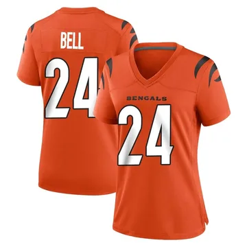 Nike Cincinnati Bengals No24 Vonn Bell Orange Alternate Women's Stitched NFL 100th Season Vapor Untouchable Limited Jersey