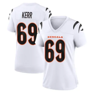 Women's Nike Cincinnati Bengals Zach Kerr White Jersey - Game