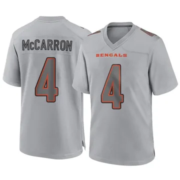 Youth Nike Cincinnati Bengals AJ McCarron Gray Atmosphere Fashion Jersey - Game