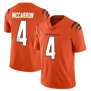 Youth Nike Cincinnati Bengals AJ McCarron Orange Vapor Untouchable Jersey - Limited