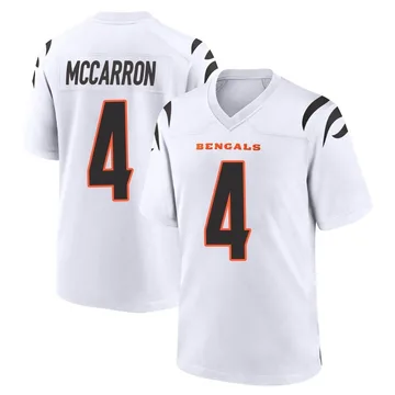Youth Nike Cincinnati Bengals AJ McCarron White Jersey - Game