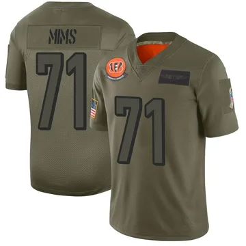 Youth Nike Cincinnati Bengals Amarius Mims Camo 2019 Salute to Service Jersey - Limited