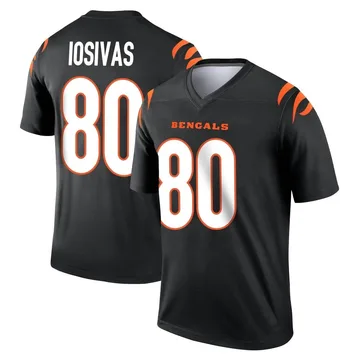 Youth Nike Cincinnati Bengals Andrei Iosivas Black Jersey - Legend