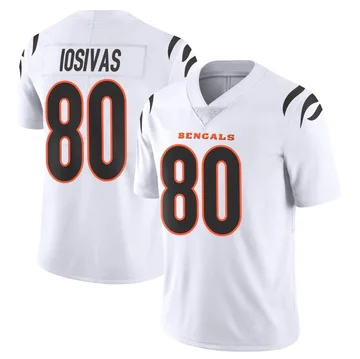 Youth Nike Cincinnati Bengals Andrei Iosivas White Vapor Untouchable Jersey - Limited