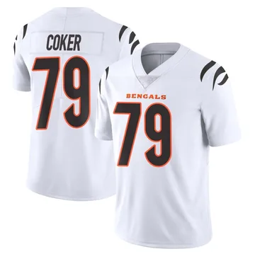 Youth Nike Cincinnati Bengals Andrew Coker White Vapor Untouchable Jersey - Limited