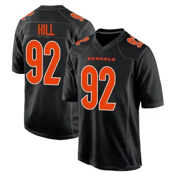 Youth Nike Cincinnati Bengals B.J. Hill Black Fashion Jersey - Game