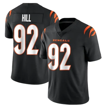 Youth Nike Cincinnati Bengals B.J. Hill Black Team Color Vapor Untouchable Jersey - Limited