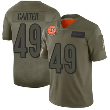 Youth Nike Cincinnati Bengals Barrett Carter Camo 2019 Salute to Service Jersey - Limited