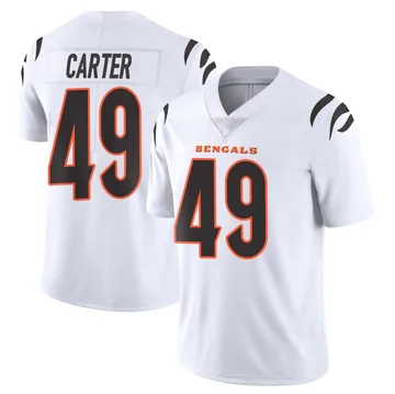 Youth Nike Cincinnati Bengals Barrett Carter White Vapor Untouchable Jersey - Limited