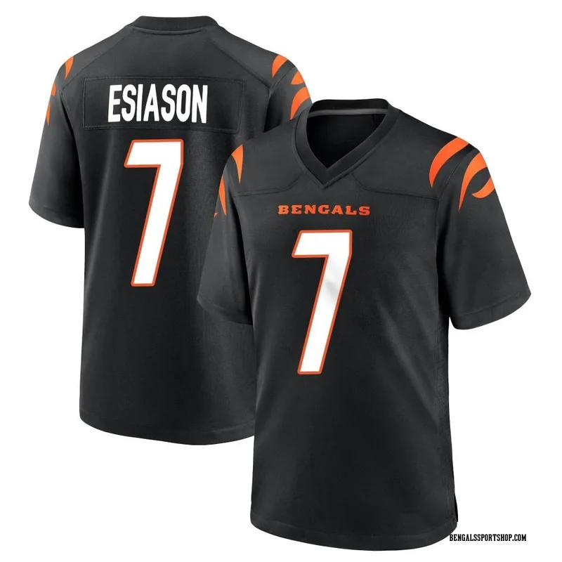 Youth Nike Cincinnati Bengals Boomer Esiason Black Team Color Jersey - Game