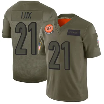 Youth Nike Cincinnati Bengals Bralyn Lux Camo 2019 Salute to Service Jersey - Limited