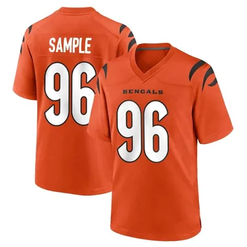 Youth Nike Cincinnati Bengals Cam Sample Orange Jersey - Game