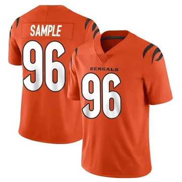 Youth Nike Cincinnati Bengals Cam Sample Orange Vapor Untouchable Jersey - Limited
