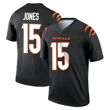 Youth Nike Cincinnati Bengals Charlie Jones Black Jersey - Legend