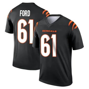 Youth Nike Cincinnati Bengals Cody Ford Black Jersey - Legend
