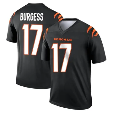 Youth Nike Cincinnati Bengals Cole Burgess Black Jersey - Legend