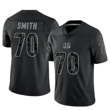 Youth Nike Cincinnati Bengals D'Ante Smith Black Reflective Jersey - Limited