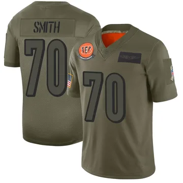 Youth Nike Cincinnati Bengals D'Ante Smith Camo 2019 Salute to Service Jersey - Limited