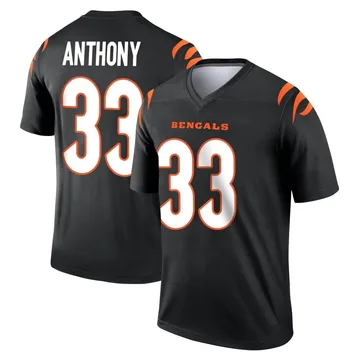 Youth Nike Cincinnati Bengals Daijahn Anthony Black Jersey - Legend