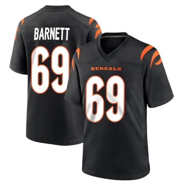 Youth Nike Cincinnati Bengals Dante Barnett Black Team Color Jersey - Game