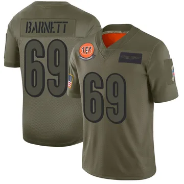 Youth Nike Cincinnati Bengals Dante Barnett Camo 2019 Salute to Service Jersey - Limited