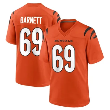 Youth Nike Cincinnati Bengals Dante Barnett Orange Jersey - Game
