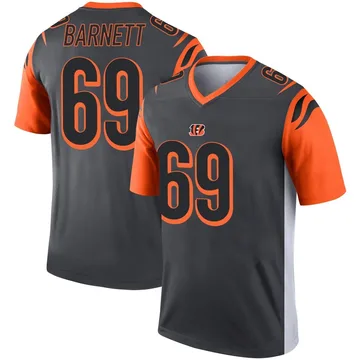Youth Nike Cincinnati Bengals Dante Barnett Silver Jersey - Legend