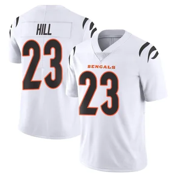 Youth Nike Cincinnati Bengals Dax Hill White Vapor Untouchable Jersey - Limited