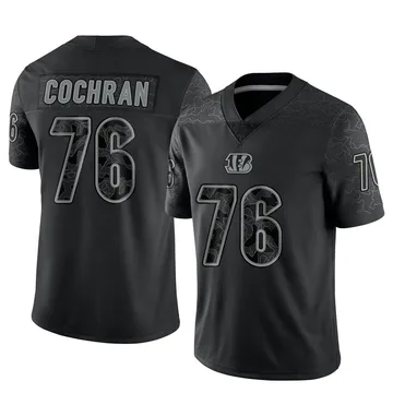 Youth Nike Cincinnati Bengals Devin Cochran Black Reflective Jersey - Limited