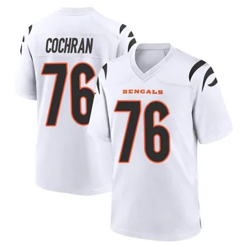 Youth Nike Cincinnati Bengals Devin Cochran White Jersey - Game