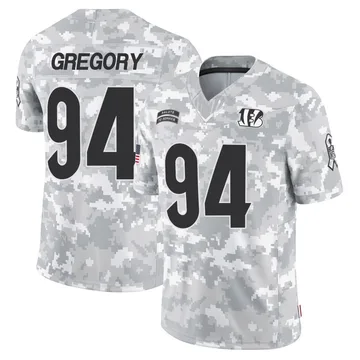 Youth Nike Cincinnati Bengals Eric Gregory Arctic Camo 2024 Salute to Service Jersey - Limited
