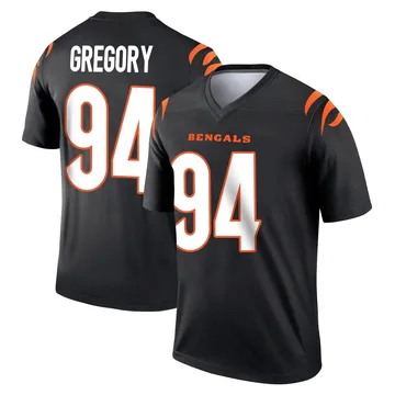 Youth Nike Cincinnati Bengals Eric Gregory Black Jersey - Legend