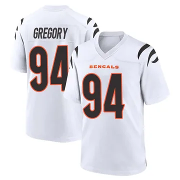 Youth Nike Cincinnati Bengals Eric Gregory White Jersey - Game